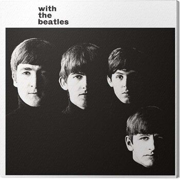 Stampa su Tela The Beatles - With the Beatles