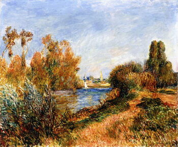 Quadro su tela The Seine at Argenteuil, 1888