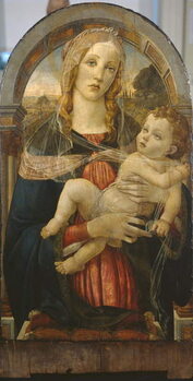 Stampa su tela The Virgin and Child, 19th century forgery
