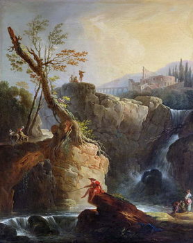 Stampa su tela The Waterfall, 1773