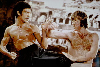 Quadro su tela The Way of the Dragon  directed by Bruce Lee 1972