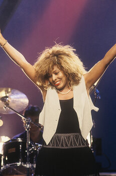 Quadro su tela Tina Turner, 1986