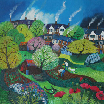 Quadro su tela Veggie Patch, 2015