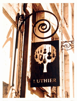 Stampa d'arte Luthier