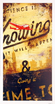 Stampa d'arte Patience is Knowing