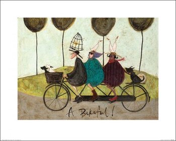 Stampe d'arte Sam Toft - A Bikeful!