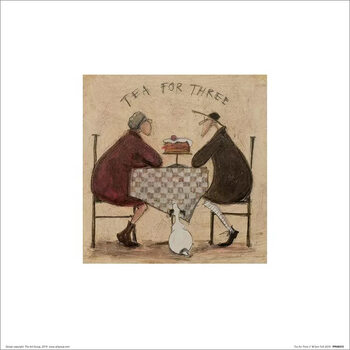 Stampe d'arte Sam Toft - Tea for Three II
