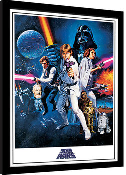 Poster înrămat Star Wars: A New Hope - One Sheet