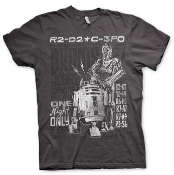 Camiseta Star Wars - Droids Night