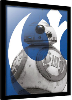 Poster enmarcado Star Wars: El ascenso de Skywalker - BB-8