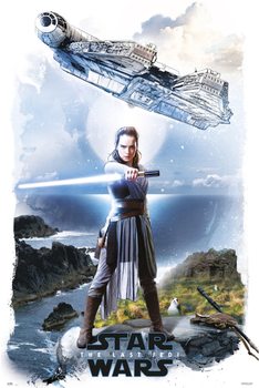Αφίσα  Star Wars: The Last Jedi - Rey