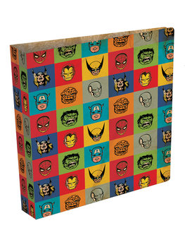 Stationery Marvel Retro - Faces ring binder