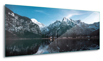 Night Reflections Steklena slika