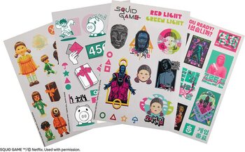 Stickers Squid Game - Symbols