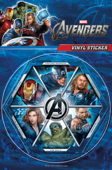 Stickers AVENGERS - group