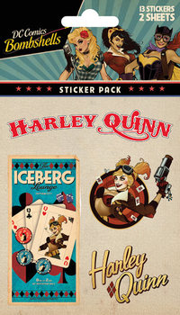 Stickers DC Comics - Harley Quinn Bombshell