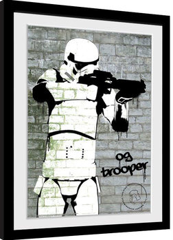 Oprawiony plakat Stormtrooper - Spray