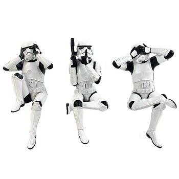 Figurka Stormtrooper - Three Wise Sitting