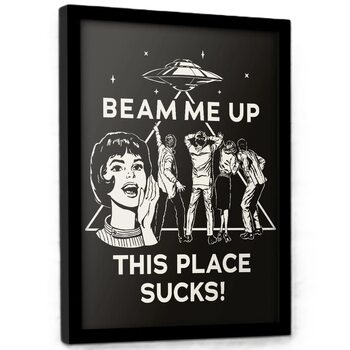 Poster enmarcado Stranger Things 5 - This Place Sucks