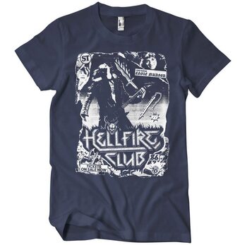 T-shirt Stranger Things - Hellfire Club Rock