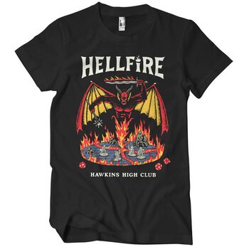 T-shirt Stranger Things - Hellfire Hawkins High Club