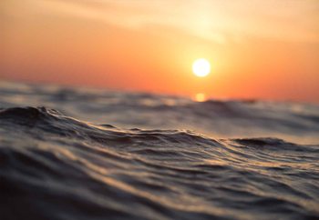 Картина у склі Sunset Surf