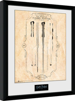 Poster encadré Harry Potter - Harrys Wand