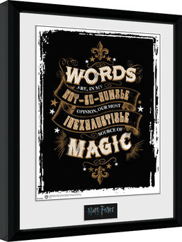 Poster encadré Harry Potter - Words
