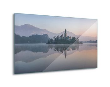 Tableau sur verre  Evening Reflections