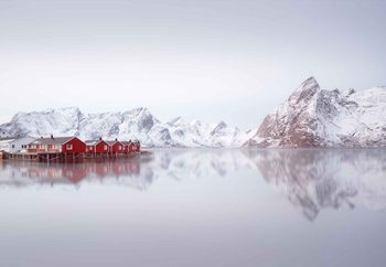 Tableau sur verre  Hamnoy
