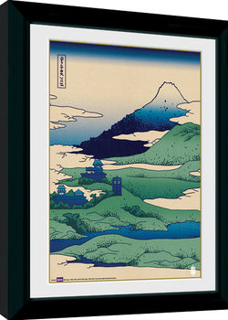 Doctor Who - Japan Poster encadré