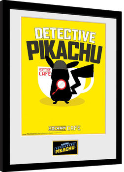 Pokemon: Detective Pikachu - Coffee Poster encadré