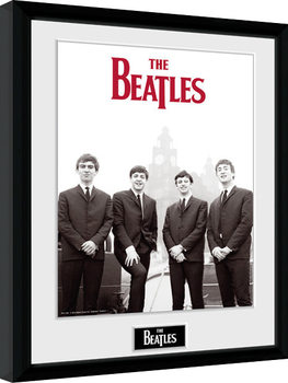 The Beatles - Boat Poster encadré