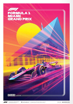 Reproduction d'art Formula 1 - Miami Grand Prix - 2023