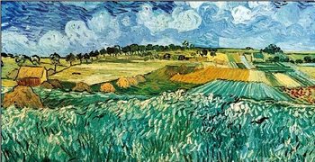 Plain near Avers, 1890 (part.) Reproduction de Tableau