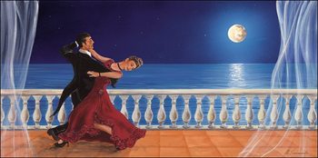 Romantic dancer Reproduction de Tableau