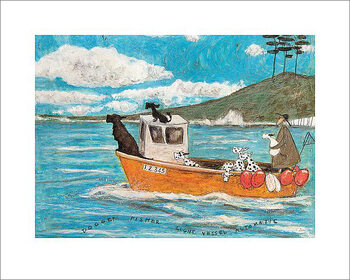 Reproduction d'art Sam Toft - Dogger, Fisher, Light Vessel Automatic