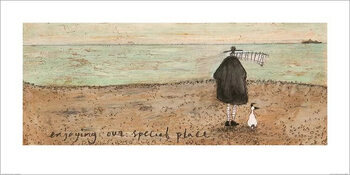 Reproduction d'art Sam Toft - Enjoying Our Special Place