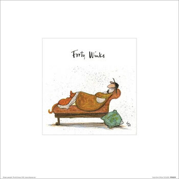 Reproduction d'art Sam Toft - Forty Winks