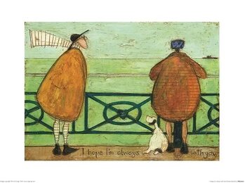 Reproduction d'art Sam Toft - I Hope I‘m Always With You