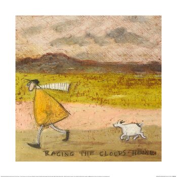 Reproduction d'art Sam Toft - Racing The Clouds Home