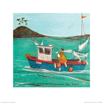 Sam Toft - Searching For The Legendary Sea Pasty Reproduction de Tableau
