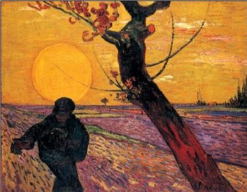 The Sower, 1888 Reproduction de Tableau