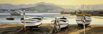Reproduction d'art The Stillness at Dawn