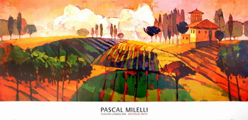 Reproduction d'art Tuscan Landscape