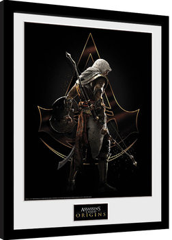 Afiș înrămat Assassins Creed: Origins - Assassin