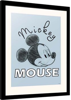 Afiș înrămat Disney - Mickey Mouse