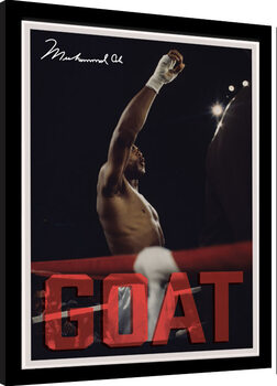 Afiș înrămat Muhammad Ali - GOAT