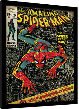 Afiș înrămat Spider-Man - 100th Anniversary