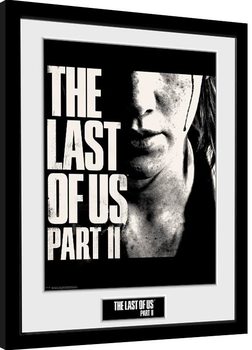 Afiș înrămat The Last Of Us Part 2 - Face